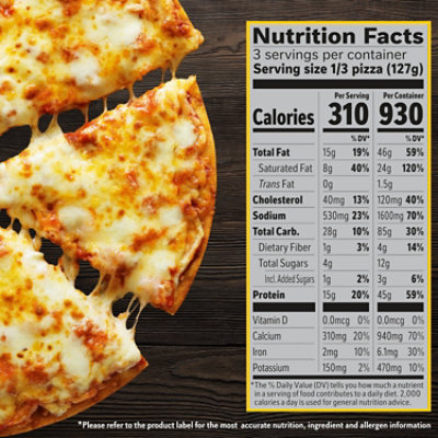 California Pizza Kitchen Four Cheese Pizza with Crispy Thin Crust - 13.5 Oz - Image 5