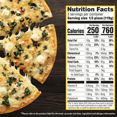 California Pizza Kitchen White Recipe Crispy Thin Crust Frozen Pizza - 12.6 Oz - Image 5