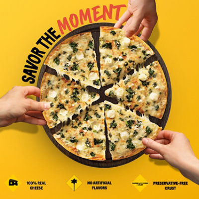 California Pizza Kitchen White Recipe Crispy Thin Crust Frozen Pizza - 12.6 Oz - Image 3
