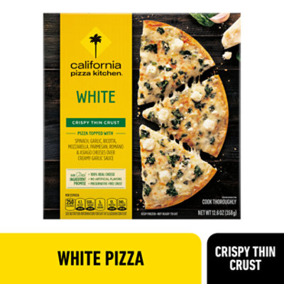 California Pizza Kitchen Pizza Crispy Thin Crust White Frozen - 13.5 Oz