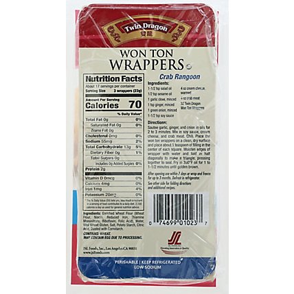 Twin Dragon All Natural Wrappers Won Ton - 14 Oz - Image 6