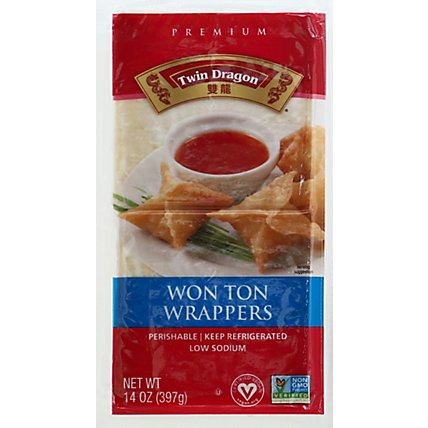 Twin Dragon All Natural Wrappers Won Ton - 14 Oz - Image 2