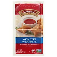 Twin Dragon All Natural Wrappers Won Ton - 14 Oz - Image 1
