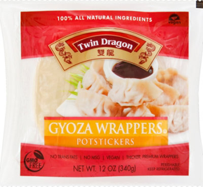 Twin Dragon All Natural Wrappers Potstickers Gyoza - 12 Oz - Image 2