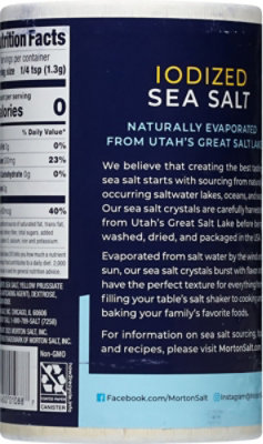 Morton Sea Salt Iodized All Purpose - 26 Oz - Image 5