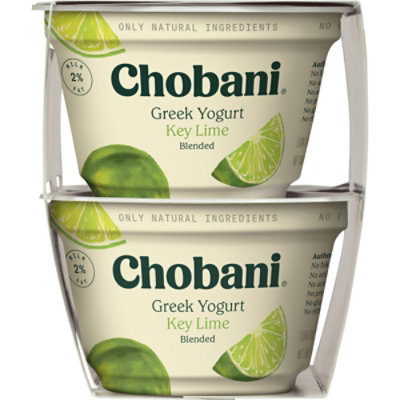 Chobani Low-Fat Key Lime Blended Greek Yogurt - 4-5.3 Oz - Image 3