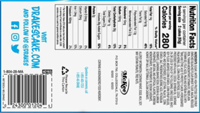 Drakes Yodels - 11 Oz - Image 5