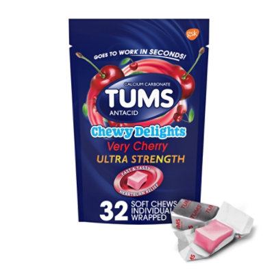 Tums Chewy Delights Very Cherry - 32 Count - Image 2