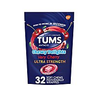 Tums Chewy Delights Very Cherry - 32 Count - Image 1