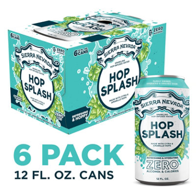 Sierra Nevada Hop Splash Sparkling Hop-Infused Water In Cans - 6-12 Oz - Image 1