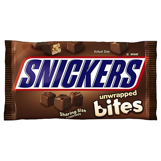 Snickers Bites Candy Bar Sharing Size - 2.83 Oz