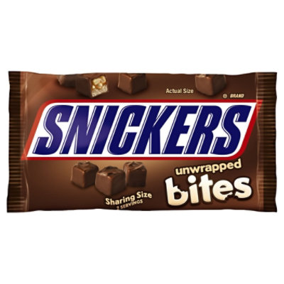 Snickers Bites Candy Bar Sharing Size - 2.83 Oz