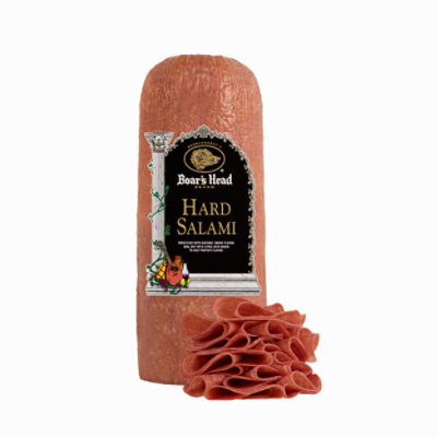 Boars Head Salami Hard Half Fresh Sliced - 0.50 LB