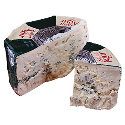 Saint Agur Blue Wheel Cheese 0.50 LB - Image 1