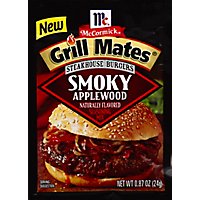 McCormick Grill Mates Seasoning Mix Steakhouse Burgers Smoky Applewood - 0.87 Oz - Image 2
