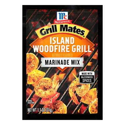 McCormick Grill Mates Island Woodfire Marinade - 1.1 Oz - Image 4