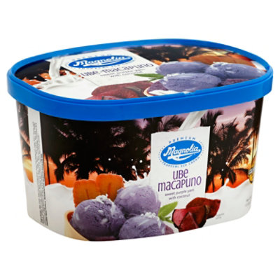 Magnolia All Natural Ice Cream Ube - 1.5 Quart