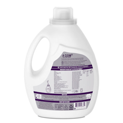 Seventh Generation Laundry Detergent Liquid Fresh Lavander Scent - 100 Fl. Oz. - Image 4