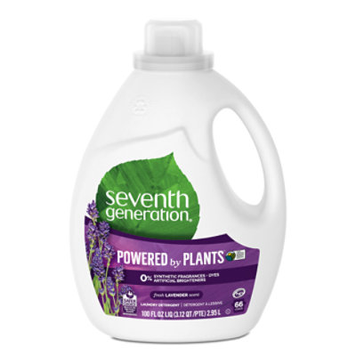 Seventh Generation Laundry Detergent Liquid Fresh Lavander Scent - 100 Fl. Oz. - Image 2