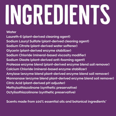 Seventh Generation Laundry Detergent Liquid Fresh Lavander Scent - 100 Fl. Oz. - Image 3