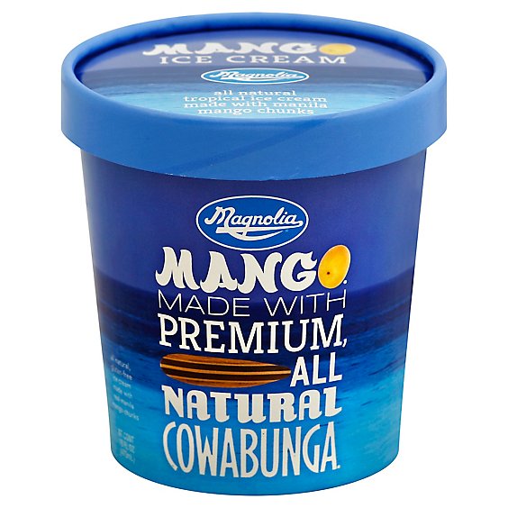 Magnolia All Natural Ice Cream Mango - 1 Pint