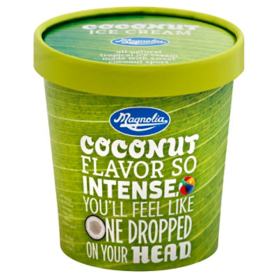 Magnolia All Natural Ice Cream Coconut - 1 Pint
