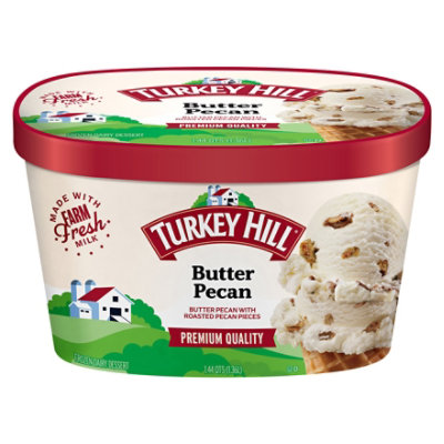 Turkey Hill Butter Pecan Ice Cream - 1.36 L - Image 3