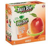 Tree Top Apple Sauce Mango Pouches - 4-3.2 Oz