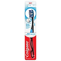 Colgate 360° Advanced Floss Tip Bristles Manual Toothbrush Soft - Each - Image 3