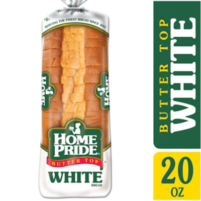 Home Pride Butter Top Enriched Sliced Sandwich White Bread Loaf - 20 Oz - Image 3