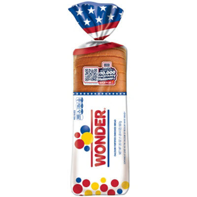 Wonder Bread Classic White Sandwich Bread Sliced White Bread Loaf - 20 Oz - Image 4