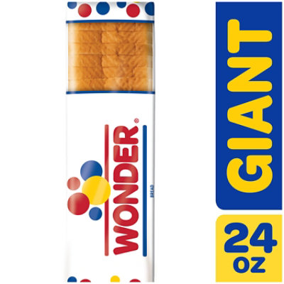 Wonder Bread Giant Sliced White Sandwich Bread Loaf - 24 Oz - Image 2