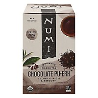 Numi Organic Pu Erh Tea Chocolate 16 Count - 1.24 Oz - Image 3