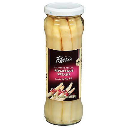 Reese Asparagus Spears All White Peeled - 11.6 Oz - Image 1