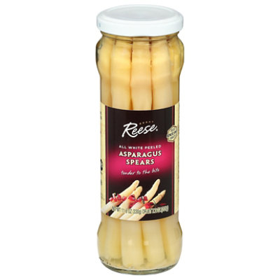 Reese Asparagus Spears All White Peeled - 11.6 Oz