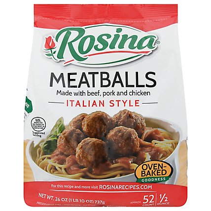 Rosina Meatballs Italian Style - 26 Oz - Image 2