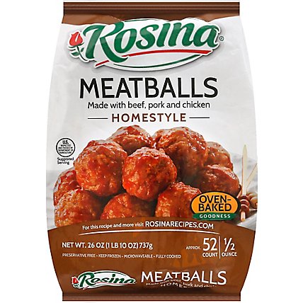 Rosina Meatballs Home Style - 26 Oz - Image 2