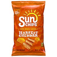 SunChips Snacks Whole Grain Harvest Cheddar - 7 Oz - Image 2
