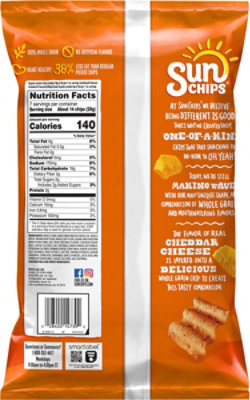 SunChips Snacks Whole Grain Harvest Cheddar - 7 Oz - Image 5