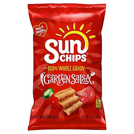 SunChips Snacks Whole Grain Garden Salsa - 7 Oz - Image 3
