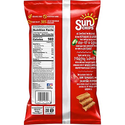 SunChips Snacks Whole Grain Garden Salsa - 7 Oz - Image 6