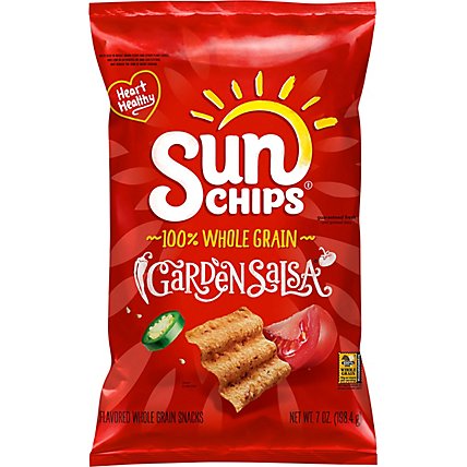 SunChips Snacks Whole Grain Garden Salsa - 7 Oz - Image 2