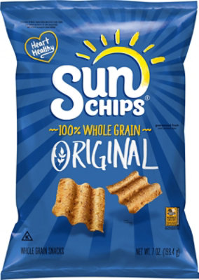 SunChips Snacks Whole Grain Original - 7 Oz - Image 2