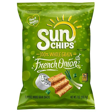 SunChips Snacks Multigrain French Onion - 7 Oz - Image 2