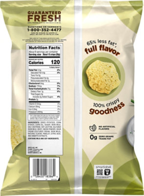 Lays Potato Crisps Oven Baked Sour Cream & Onion - 6.25 Oz - Image 6