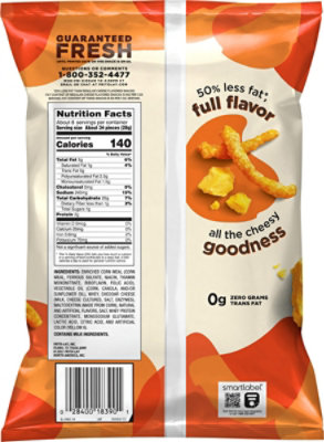 CHEETOS Snacks Cheese Flavored Crunchy Baked Less Fat - 7.62 Oz - Image 6