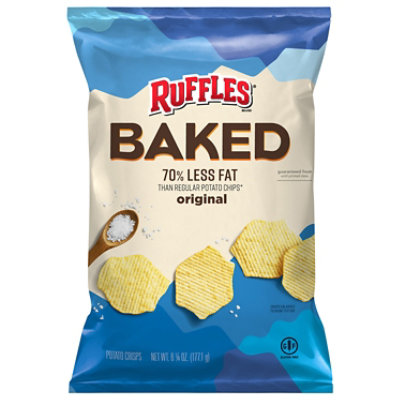 Ruffles Potato Crisps Oven Baked Original - 6.25 Oz - Image 3