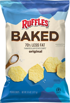 Ruffles Potato Crisps Oven Baked Original - 6.25 Oz - Image 2