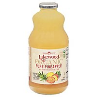 Lakewood Organic Fresh Pressed Juice Pure Pineapple - 32 Fl. Oz. - Image 3