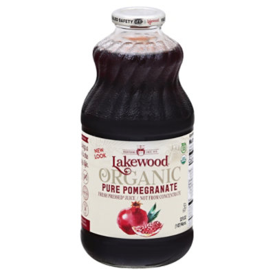 Lakewood Organic Fresh Pressed Juice Pure Pomegranate - 32 Fl. Oz. - Image 3